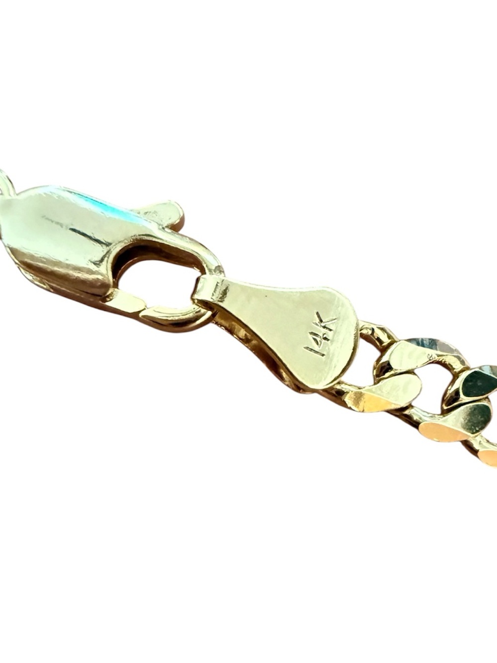 Classic 14K stamped Figaro Link Chain Necklace - Unisex